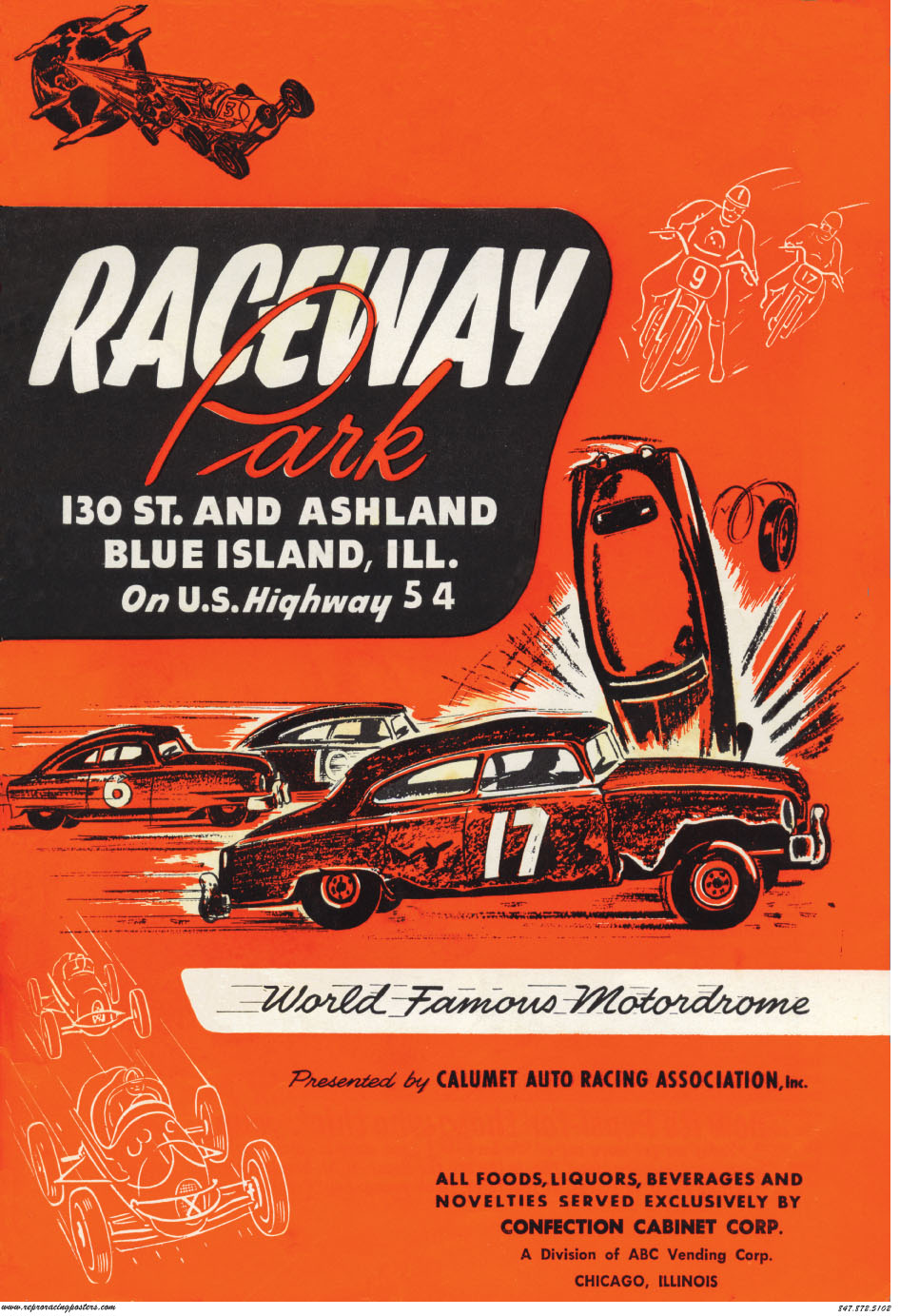 VINTAGE RACING POSTERS